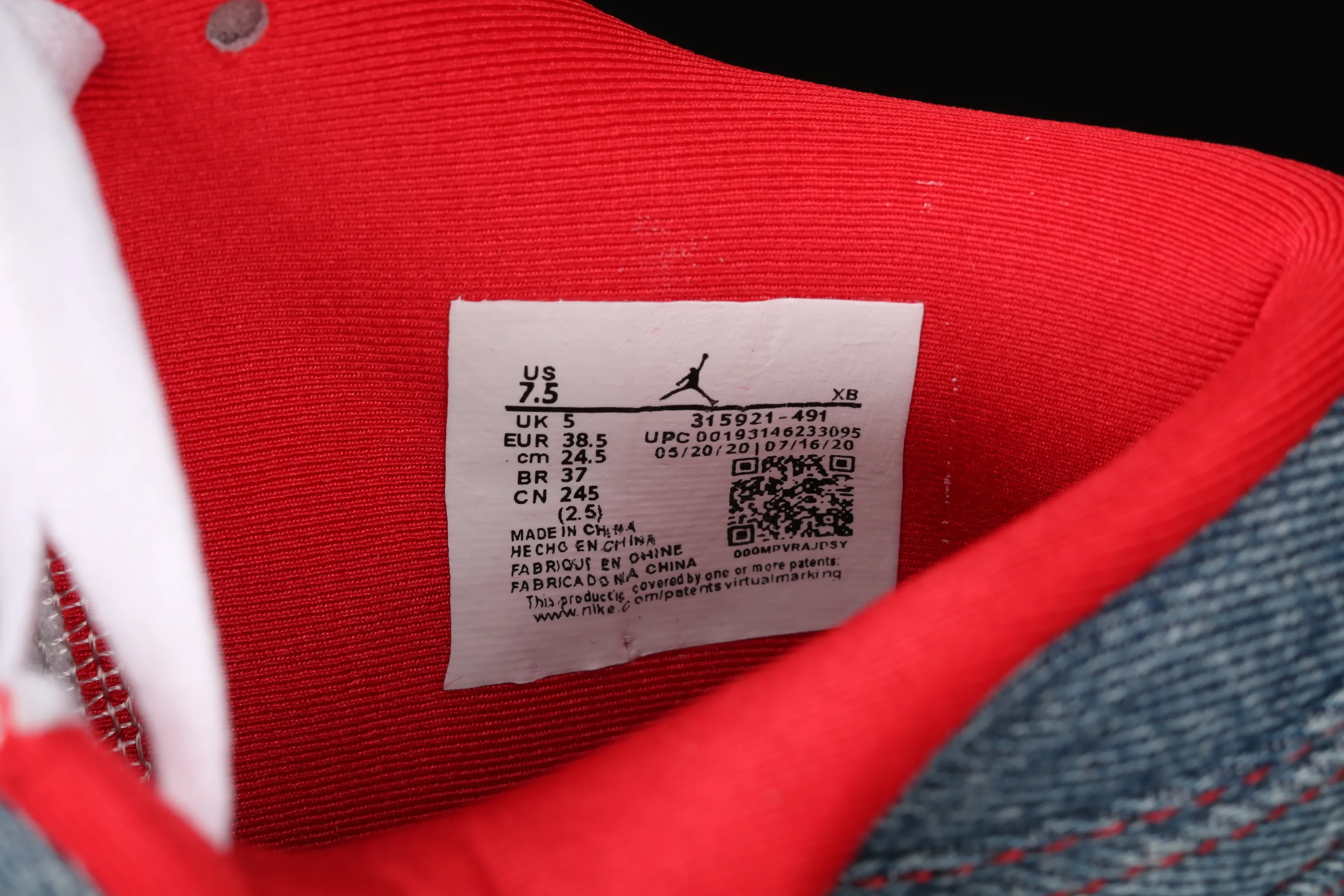 All categories Air Jordan Jordan series basketball shoes Air Jordan 1 Low Air Jordan 1 Low AJ1 Joe 1 low-top cultural and leisure sports sneakers 315921-491